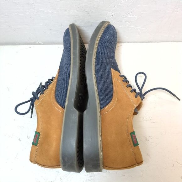 G.H. Bass & Co Patterson Men's 9 Buck Navy Multi Color Men’s Lace Up Shoes - Picture 6 of 8